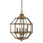 Иконка Eichholtz 108848 Lantern Owen vintage brass finish ø 43 cm