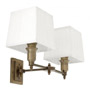 Иконка Eichholtz 108935 Wall Lamp Lexington Double ant brass incl white sh