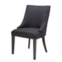 Иконка Eichholtz 108948 Dining Chair Bermuda black blend / brass nail