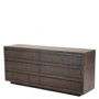 Иконка Eichholtz 109025 Cabinet Crespi 6 drawer coffee oak veneer