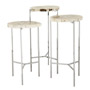 Иконка Eichholtz 109030 Side Table Newson set of 3 petrified wood