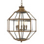 Иконка Eichholtz 109203 Lantern Owen vintage brass finish ø 80 cm