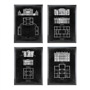 Иконка Eichholtz 109447 Prints EC212 Graphic Building & Plan set of 4