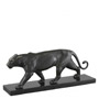 Иконка Eichholtz 109572 Panther bronze patina on marble base