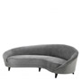 Иконка Eichholtz 109576 Sofa La Perla light grey velvet