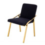 Иконка Eichholtz 109734 Chair Reynolds gold finish panama black