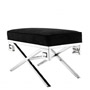 Иконка Eichholtz 109802 Stool Okura black velvet