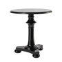 Иконка Eichholtz 109894 Table Huxley ø 75 x H. 75 cm waxed black finish