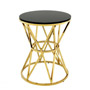 Иконка Eichholtz 109979 Side Table Domingo L gold finish