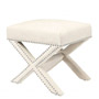 Иконка Eichholtz 110117 Stool Perugia ecru velvet
