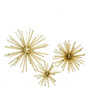 Иконка Eichholtz 110345 Object Meteor set of 3 polished brass