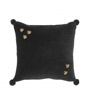 Иконка Eichholtz 110348 Pillow Salgado black velvet 50 x 50 cm 