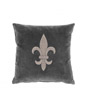 Иконка Eichholtz 110351 Pillow Theroux grey velvet 50 x 50 cm