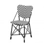 Иконка Eichholtz 110595 Chair Colony black and white 