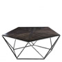 Иконка Eichholtz 110614 Coffee Table Pentagon charcoal oak veneer