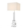 Иконка Eichholtz 110782UL Table Lamp Modena crystal glass - white shade UL