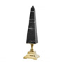 Иконка Eichholtz 110786 Obelisk Layford L gold finish black marble 