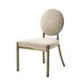 Иконка Eichholtz 110808 Dining Chair Scribe dark brass greige velvet