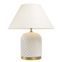 Иконка Eichholtz 110908 Table Lamp Savona white ceramic incl shade