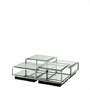 Иконка Eichholtz 111074 Coffee Table Tortona polished stainless steel S/4