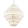 Иконка Eichholtz 111123 Chandelier Vittoria L nickel finish