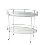 Иконка Eichholtz 111240 Trolley Arezzo polished stainless steel