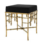 Иконка Eichholtz 111254 Stool Cecilia vintage brass finish albin black