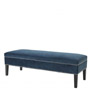 Иконка Eichholtz 111482 Bench Truman roche blue velvet