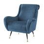 Иконка Eichholtz 111487 Chair Giardino roche blue velvet