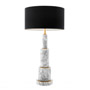 Иконка Eichholtz 111604 Table Lamp Dax gold finish white marble incl shade