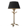 Иконка Eichholtz 111683 Table Lamp Rossella vint brass fin incl black shad