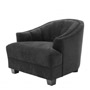 Иконка Eichholtz 111686 Chair Polaris black velvet