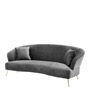 Иконка Eichholtz 111698 Sofa Genova roche porpoise grey velvet 