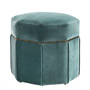 Иконка Eichholtz 111789 Stool Bombay cameron deep turquoise 