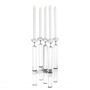 Иконка Eichholtz 111816 Candle Holder Naturale crystal glass nickel finish