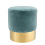 Иконка Eichholtz 111850 Stool Pall Mall Round cameron deep turquoise