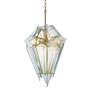 Иконка Eichholtz 111877 Chandelier Shard satin gold finish clear glass