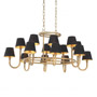Иконка Eichholtz 111886 Chandelier Sparrows vintage brass finish