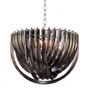 Иконка Eichholtz 111902 Chandelier Murano smoke ø 50 x H. 33 cm