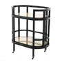 Иконка Eichholtz 111935 Trolley Bahamas black finish natural cane