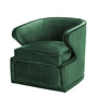 Иконка Eichholtz 111938 Chair Dorset roche green velvet 