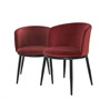 Иконка Eichholtz 111995 Dining Chair Filmore cameron wine red set of 2