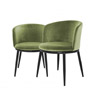 Иконка Eichholtz 111996 Dining Chair Filmore cameron light green set of 2