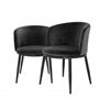 Иконка Eichholtz 111998 Dining Chair Filmore cameron black set of 2