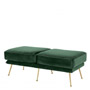 Иконка Eichholtz 112034 Bench Tahoe roche green velvet