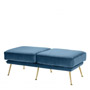 Иконка Eichholtz 112035 Bench Tahoe roche blue velvet