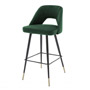 Иконка Eichholtz 112054 Bar Stool Avorio roche green velvet