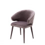 Иконка Eichholtz 112068 Dining Chair Cardinale roche taupe velvet