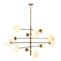 Иконка Eichholtz 112071UL Chandelier Tortora antique brass finish UL