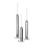 Иконка Eichholtz 112081 Candle Holder Livia nickel finish smoke set of 3